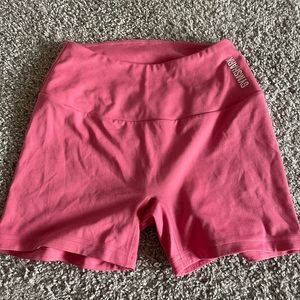 Gymshark training shorts.